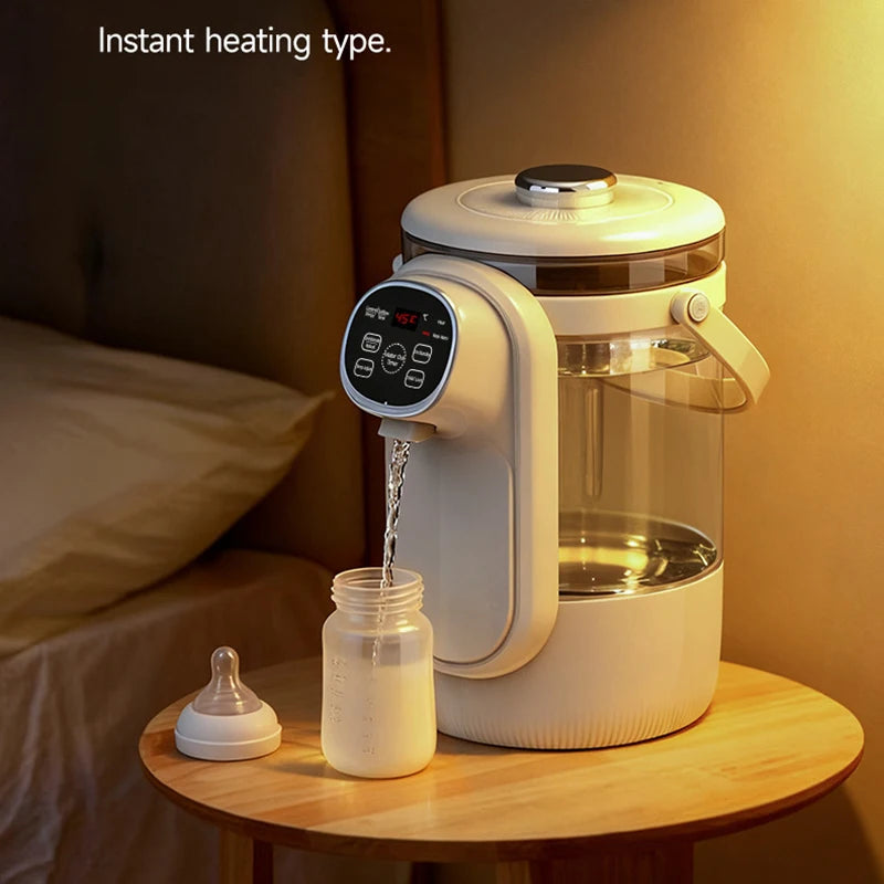Hervidor eléctrico de 3,5 l, olla eléctrica automática para mantener el calor, ajuste de temperatura de 12 niveles, dispensador de agua multifunción