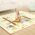 Alfombras para gatear para niños, alfombra de juego para bebés, alfombra de gimnasio para actividades EPE, alfombra de juego para bebés, alfombra para niños, suelo, juguetes de espuma Eva para recién nacidos, 120x90cm