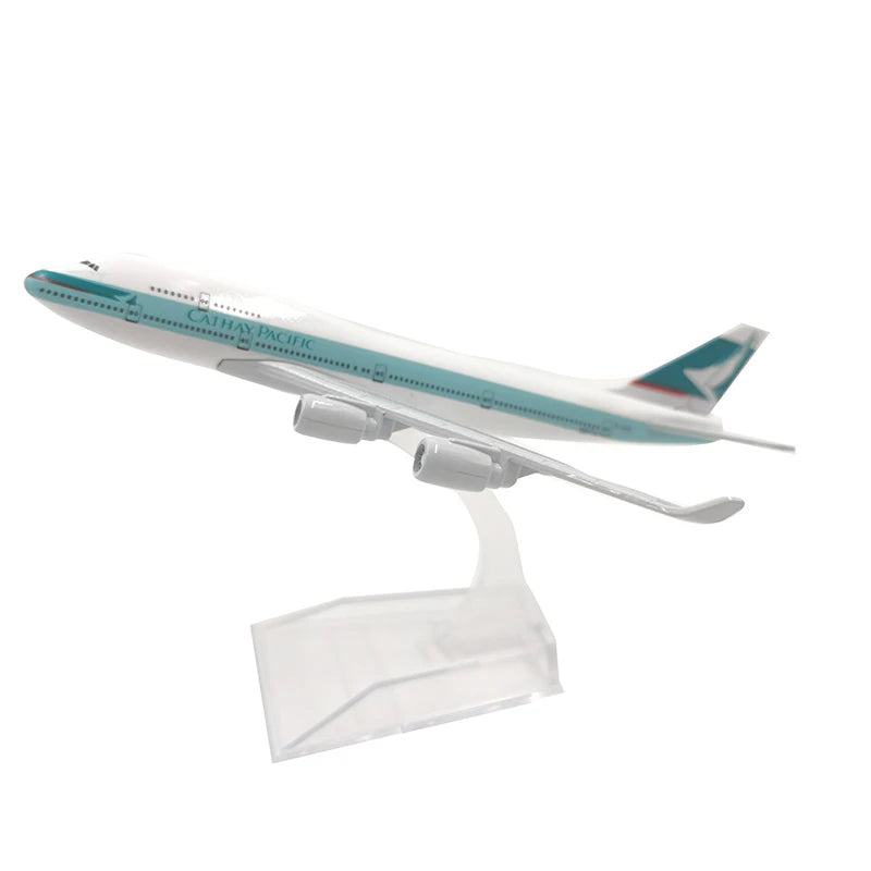 JASON TUTU modelo Original Boeing 747 avión Diecast Metal 1/400 escala miniatura avión modelo aviones regalo