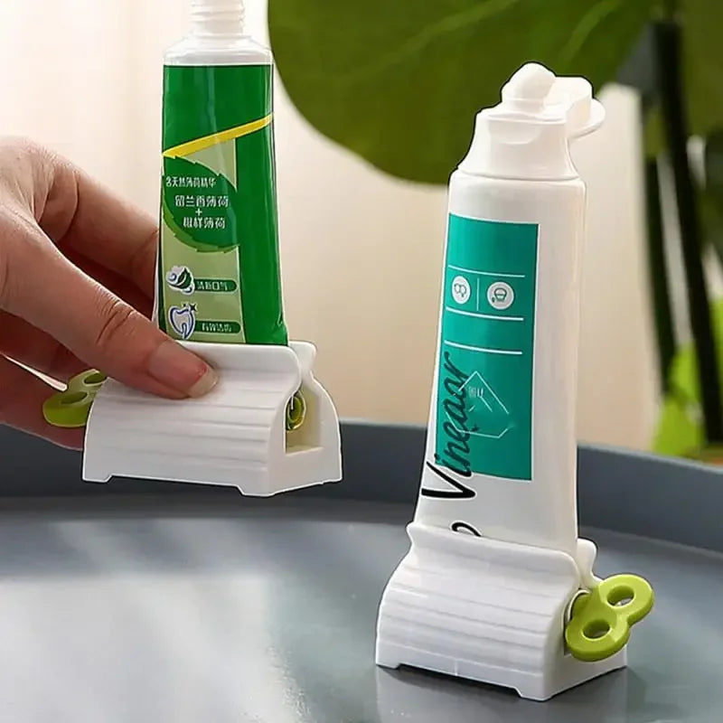 Exprimidor de pasta de dientes, herramientas manuales portátiles para apretar, tubo de pasta de dientes, soporte dispensador de limpiador Facial, accesorios de baño