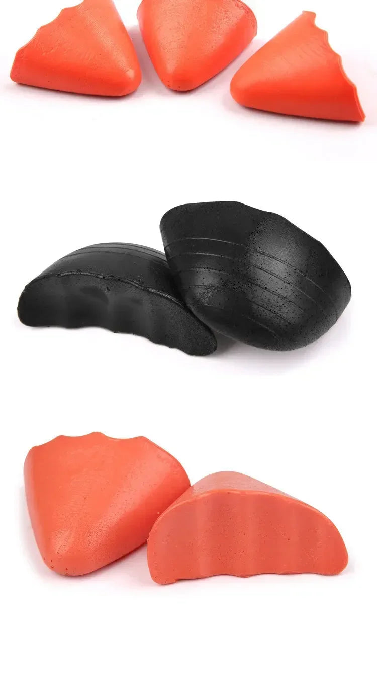 1 Par de Protectores de Puntera de PU Ajustables para Hombres y Mujeres, Plantillas Gruesas y Suaves para Alivio del Dolor, Protectores de Puntera para Zapatos
