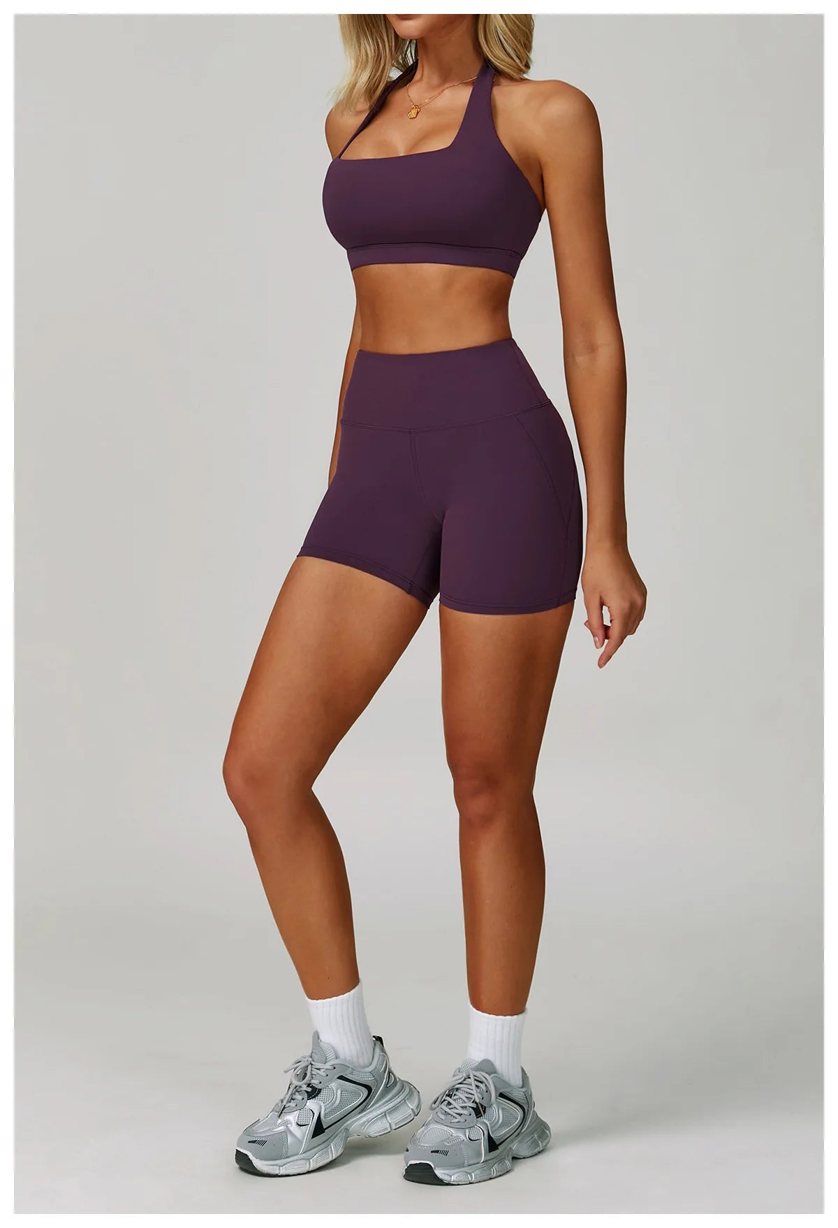 Conjuntos de 2 uds de chándal para mujer, ropa deportiva, conjuntos de Yoga, ropa deportiva, sujetador de entrenamiento, conjunto de mallas de cintura alta, ropa de gimnasio, trajes deportivos