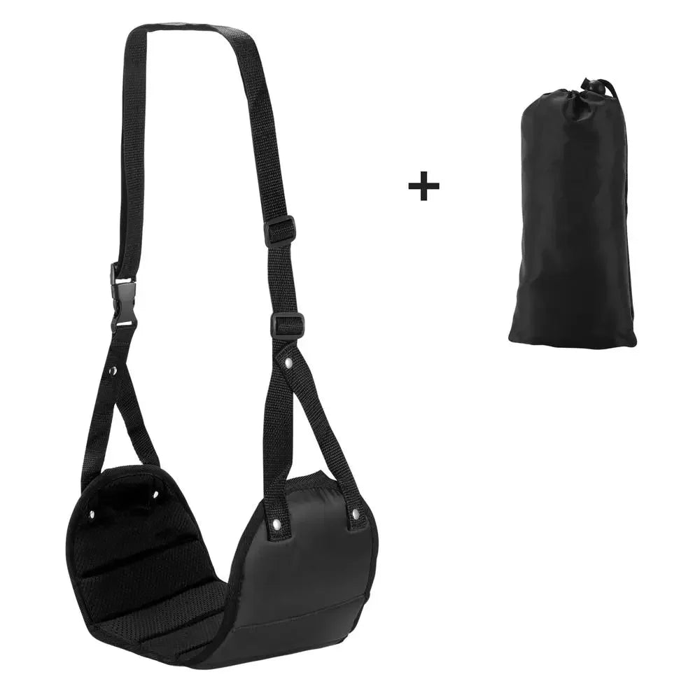Cómoda hamaca con reposapiés de avión de viaje hecha con espuma viscoelástica de primera calidad, muebles de Patio, silla colgante, columpio para acampar