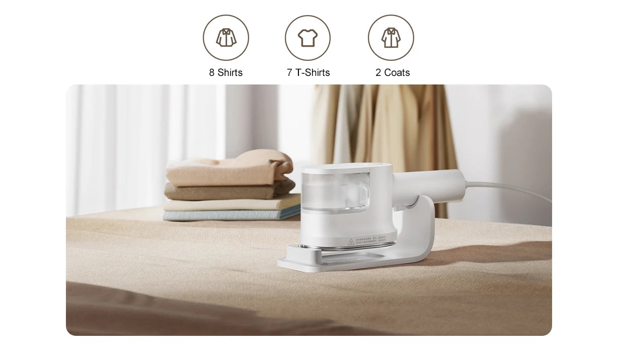 Vaporizador de Ropa Portátil MIJIA, Electrodoméstico, Plancha de Vapor Vertical para Ropa, Máquina de Planchado Eléctrica