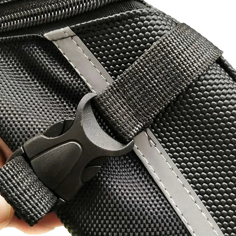 Bolsa de nailon para bicicleta, asiento de almacenamiento impermeable para sillín de bicicleta de montaña, bolsa de herramientas trasera, accesorios para ciclismo al aire libre