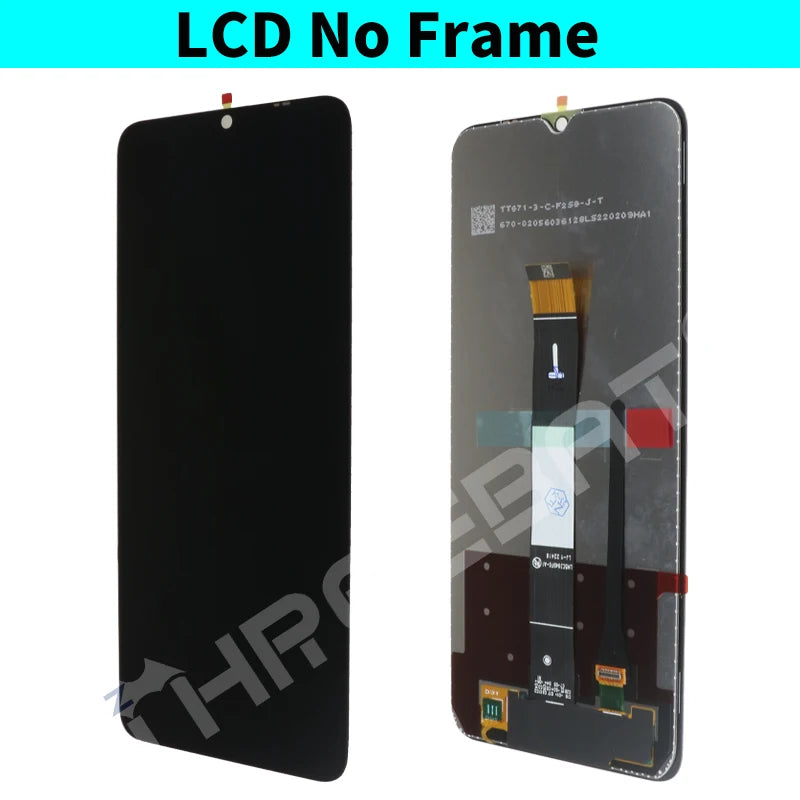 Pantalla LCD Original de 6,71 pulgadas para Xiaomi Redmi 12C, montaje de digitalizador con pantalla táctil para pantalla Redmi 12c 22120RN86G de repuesto