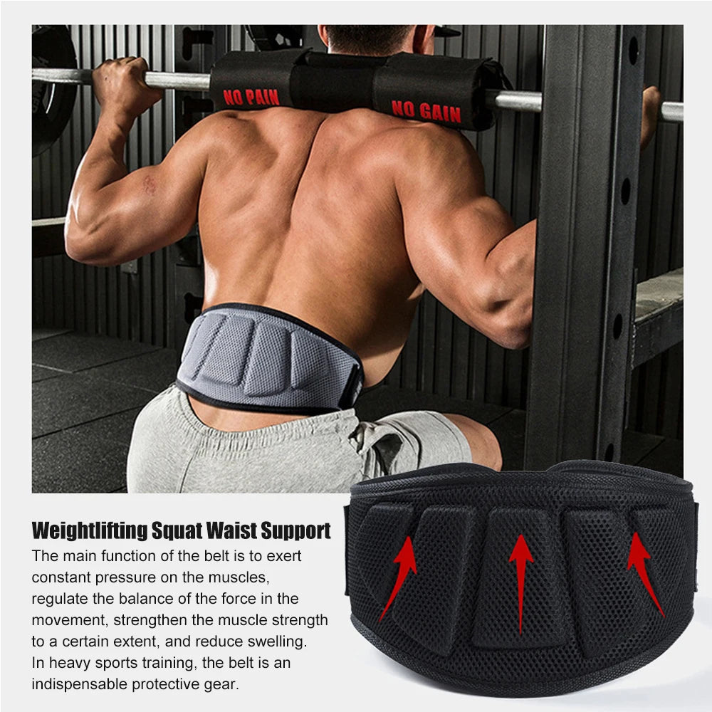 Cinturón de levantamiento de pesas para Fitness, cinturón de entrenamiento, entrenamiento deportivo, soporte de cintura para gimnasio, soporte Lumbar para espalda, soporte de cintura para levantamiento de pesas en cuclillas
