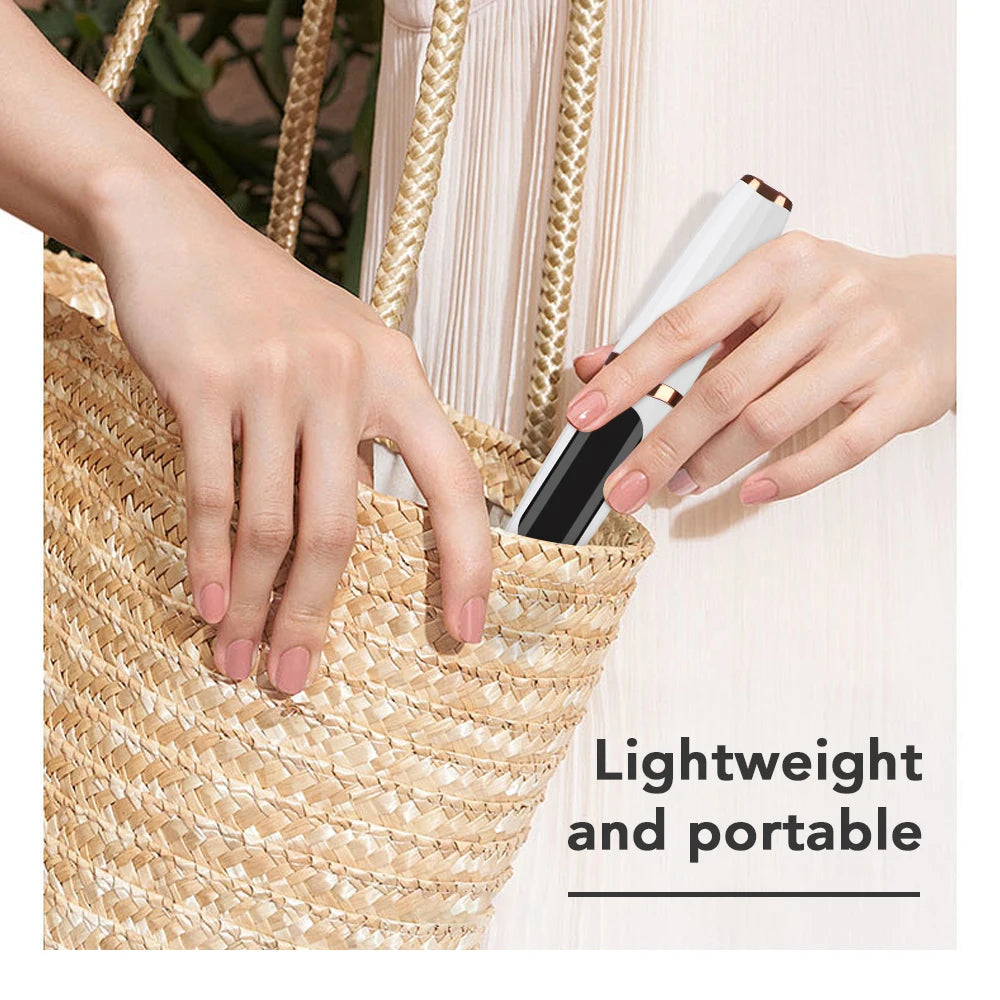 Pluma rizador de pestañas en caliente con peine, dispositivo eléctrico Digital para rizar pestañas, herramienta de maquillaje de belleza recargable, 3 modos de temperatura