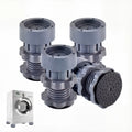 Base Antivibración para Lavadora, Almohadillas Antideslizantes y Amortiguadoras, Soporte Universal Elevador para Lavadora, Refrigerador, Reducción de Ruido y Humedad