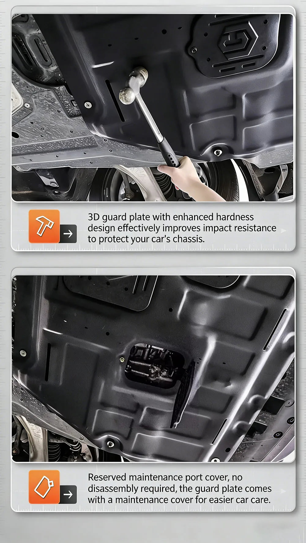 Protector de Motor Inferior Negro de Alta Calidad para Toyota Camry 2018-2024 2.0L 2.5L, Guardabarros, Placa Protectora Contra Salpicaduras
