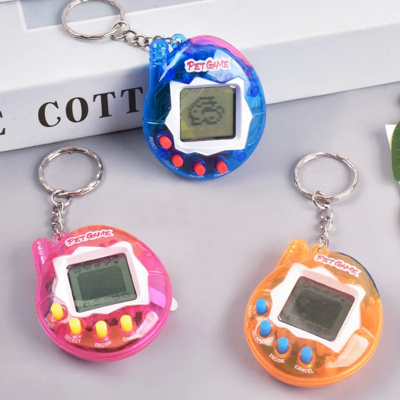 Juguete interactivo para mascotas virtual 3D - Edición de coleccionista - Azul aguamarina |   Regalo perfecto para vacaciones y jugadores Tamagotchi