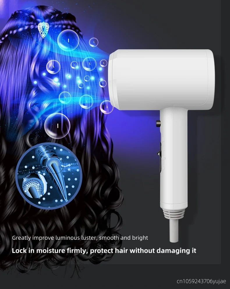 Secador de Pelo de Pared para Baño, de Alta Velocidad, Sin Perforaciones, para Hoteles Cinco Estrellas