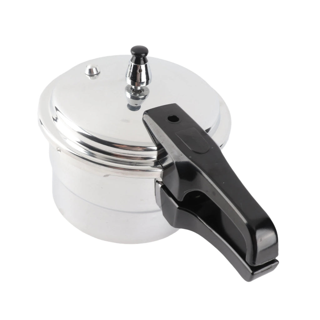 Olla a presión de 3L, estufa de aluminio a prueba de explosiones, olla de cocina para conservas de cocción rápida con rejilla de vapor para Cocina