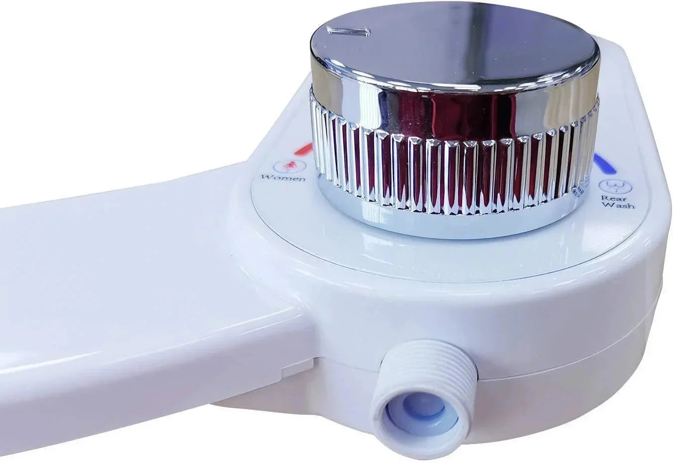 Asiento de inodoro inteligente no eléctrico con bidé ginecológico de doble pulverización de enfriamiento único bidé con boquilla totalmente oculta