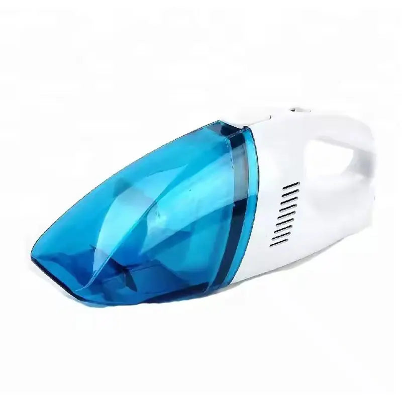 Aspiradora portátil de alta potencia seca y húmeda de doble uso azul para automóviles 12v