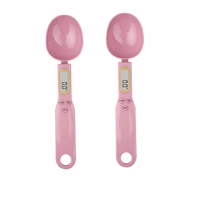 Mini báscula de cuchara báscula Digital de cocina báscula electrónica LCD para alimentos 0,1-500g cocina harina leche café en polvo cuchara medidora de peso