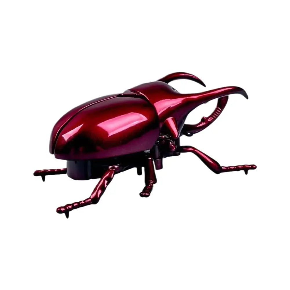 Diseño realista de escarabajo de rinoceronte, experiencia de tacto suave, Material de alta calidad, diversos opciones de Color, juguete divertido de juego de cuerda
