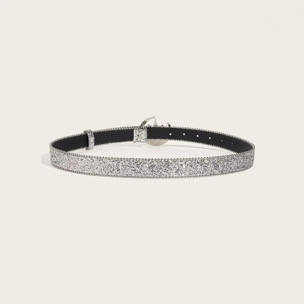 Nuevo cinturón de remaches metálico para hombre y mujer, estilo punk, para jeans, Y2K, de cuero PU, ancho y ajustable, accesorios de cinturón para mujer