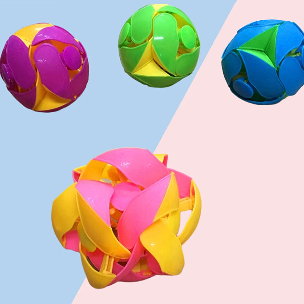 Bola mágica que cambia de Color para lanzar a mano creativa para niños, pelota mágica para aliviar el estrés, novedad, regalo de cumpleaños, juguetes rompecabezas de interés