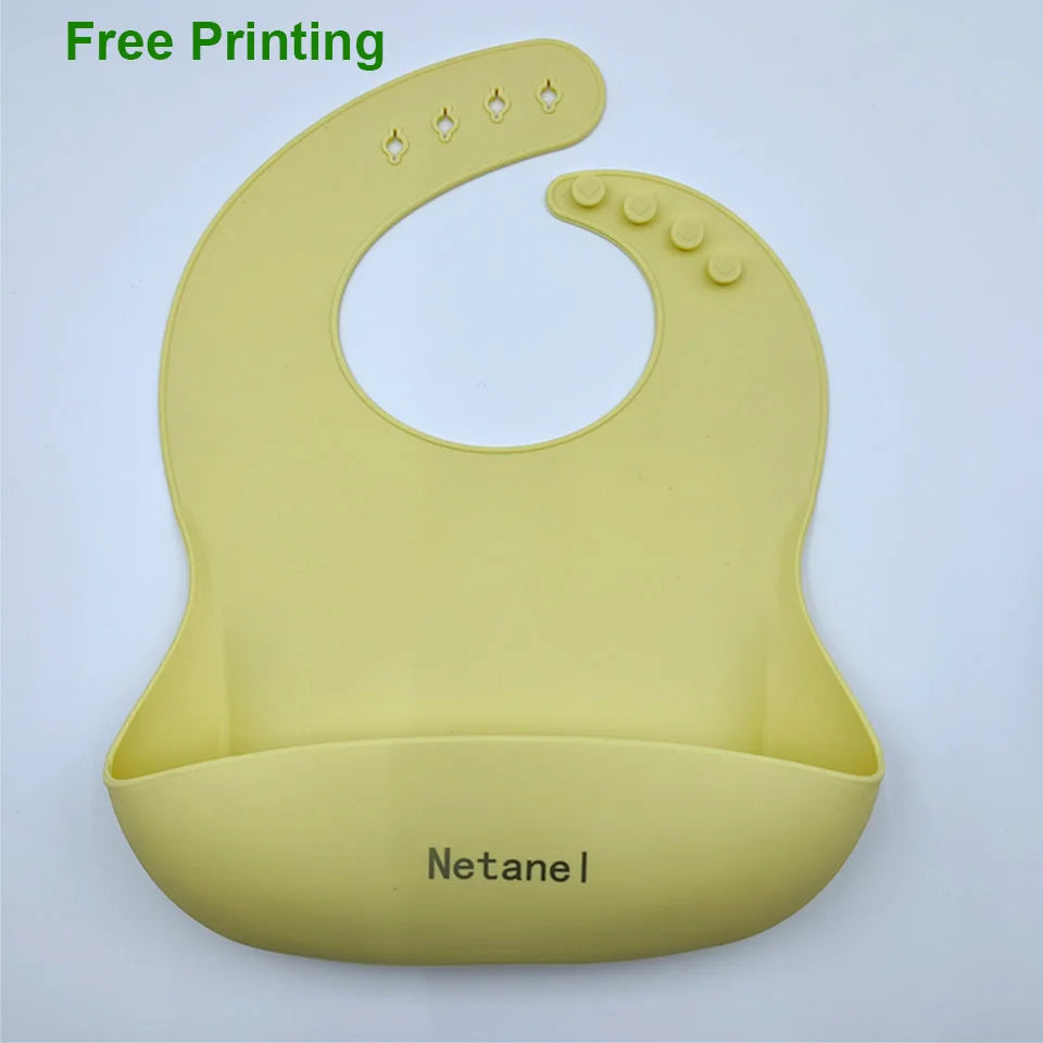 Juego de alimentación de silicona para bebé, plato de comedor redondo, cuenco con ventosa, platos para niños, vajilla con nombre personalizado, taza de paja, 8 Uds.