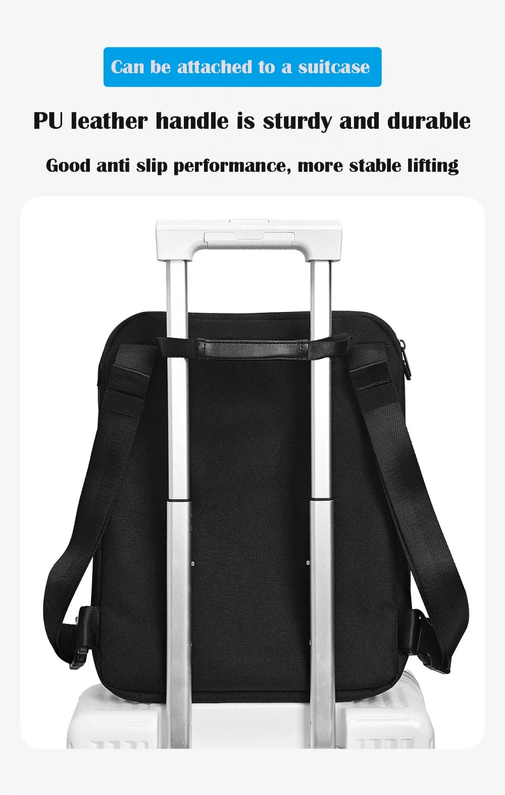 Estuche de embarque de gran capacidad, bolsa colgante, Maleta multifuncional de capacidad extendida, bolsa adicional, bolsa de almacenamiento de viaje extraíble