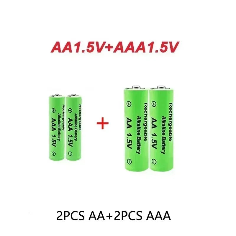 Batería recargable Original 1,5 V AA9800mAh + AAA8800mAh + cargador para ordenador reloj Radio videojuego cámara Digital AA AAAbattery