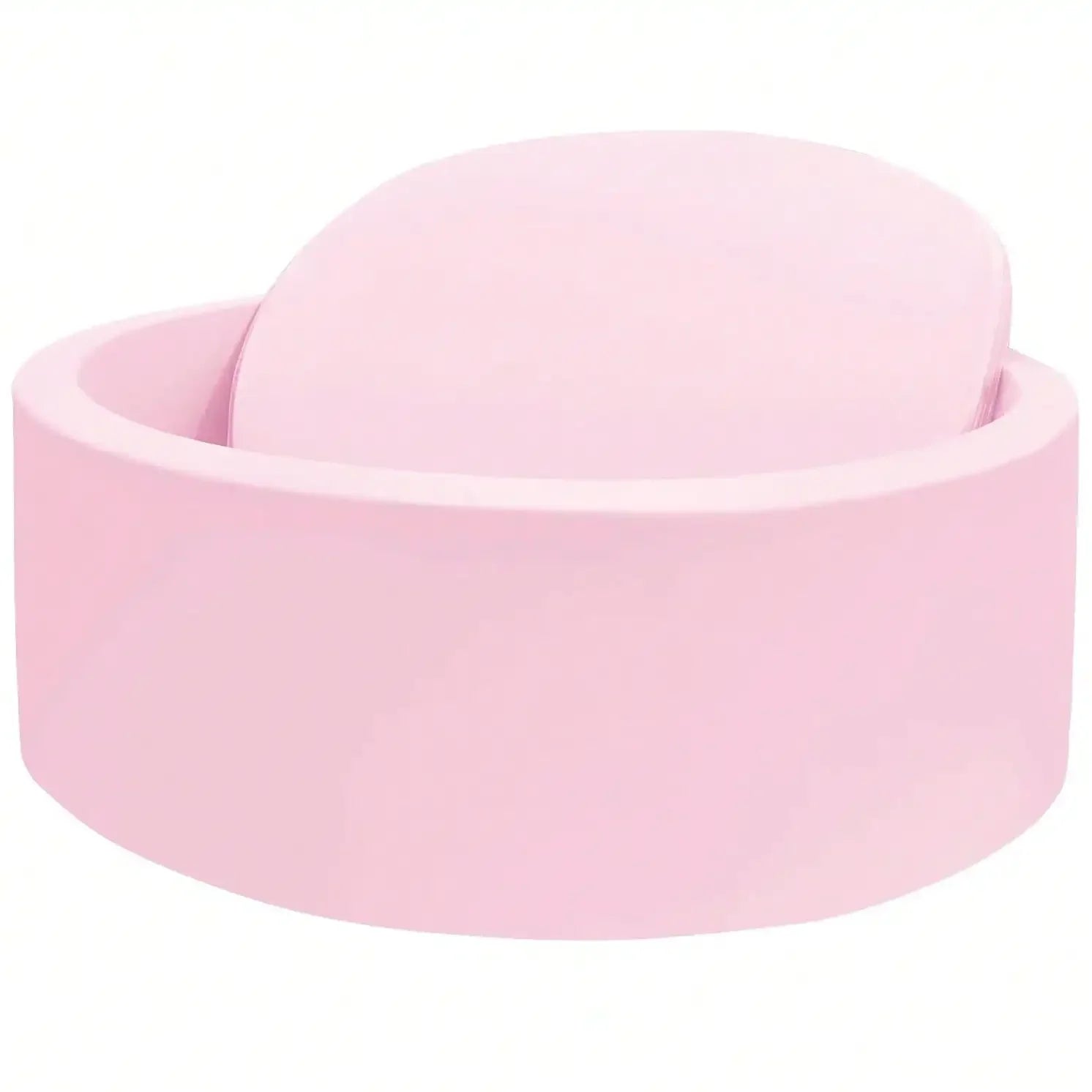 Piscina de Pelotas para Bebés, Piscina Redonda de Pelotas de Espuma Suave para Niños Pequeños, Piscina de Pelotas Pequeña para Interiores y Exteriores, Pelotas No Incluidas