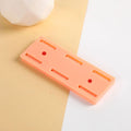 Soporte montado en la pared, fijador de enchufe sin perforaciones, fijador de enchufe autoadhesivo, soporte para regleta de alimentación, estante organizador de cables