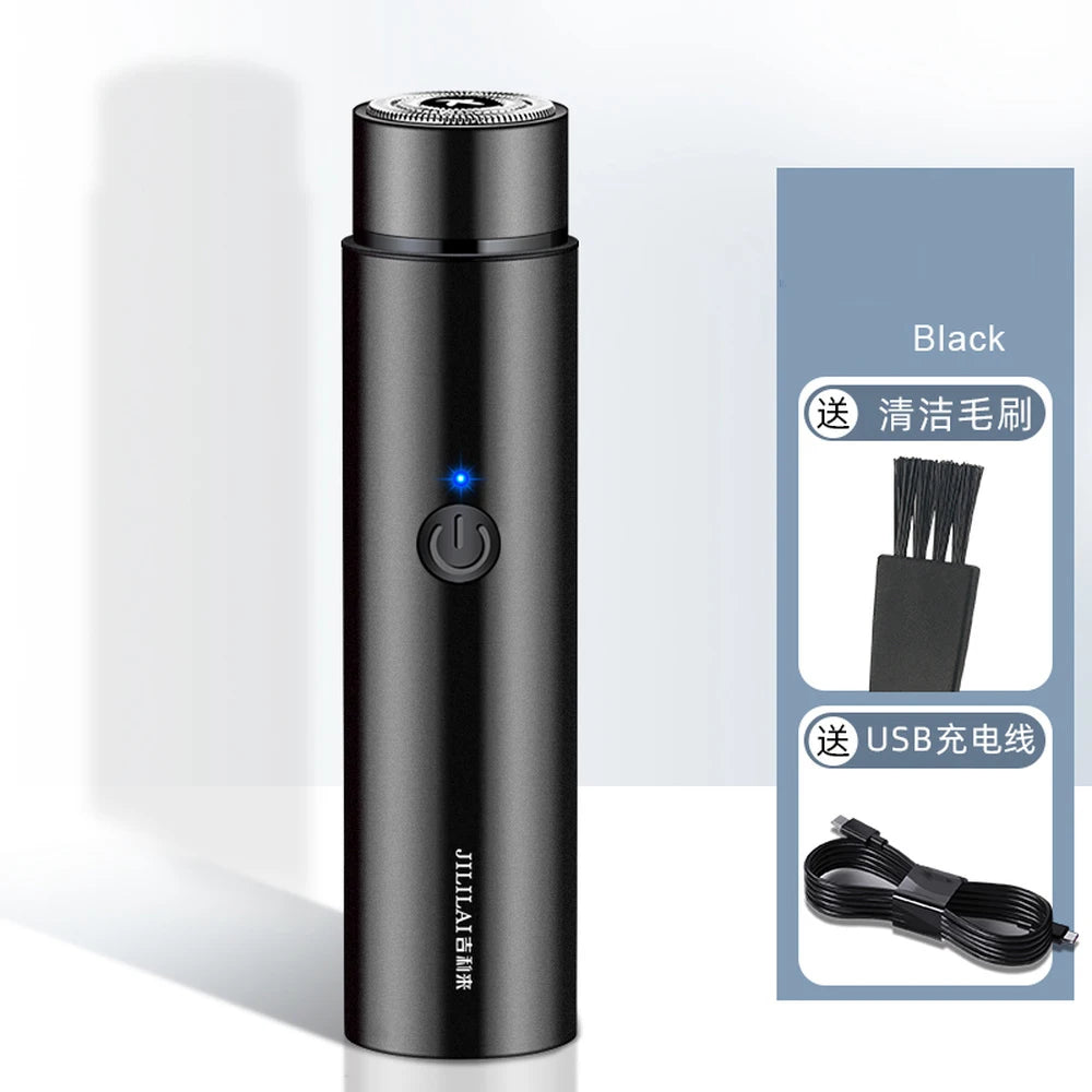 Mini Afeitadora eléctrica, depiladora recargable, máquina de afeitar para mujeres y hombres, Mini Afeitadora de coche, herramientas de afeitado eléctrico