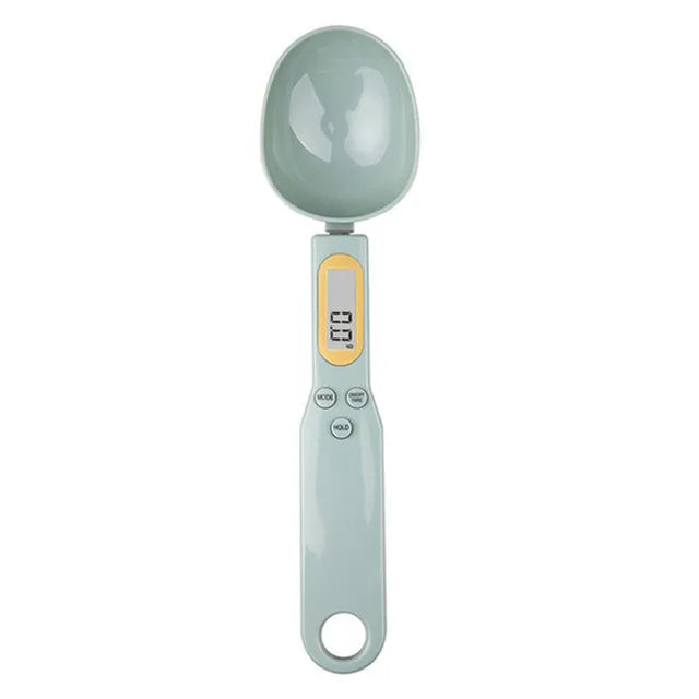 Mini báscula de cuchara báscula Digital de cocina báscula electrónica LCD para alimentos 0,1-500g cocina harina leche café en polvo cuchara medidora de peso