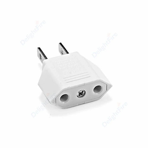 Adaptador de enchufe eléctrico estadounidense, europeo, UE a EE. UU., América, China, CN, Canadá, CA, adaptador de viaje, enchufe de 2 pines, convertidor tipo A, adaptador de corriente