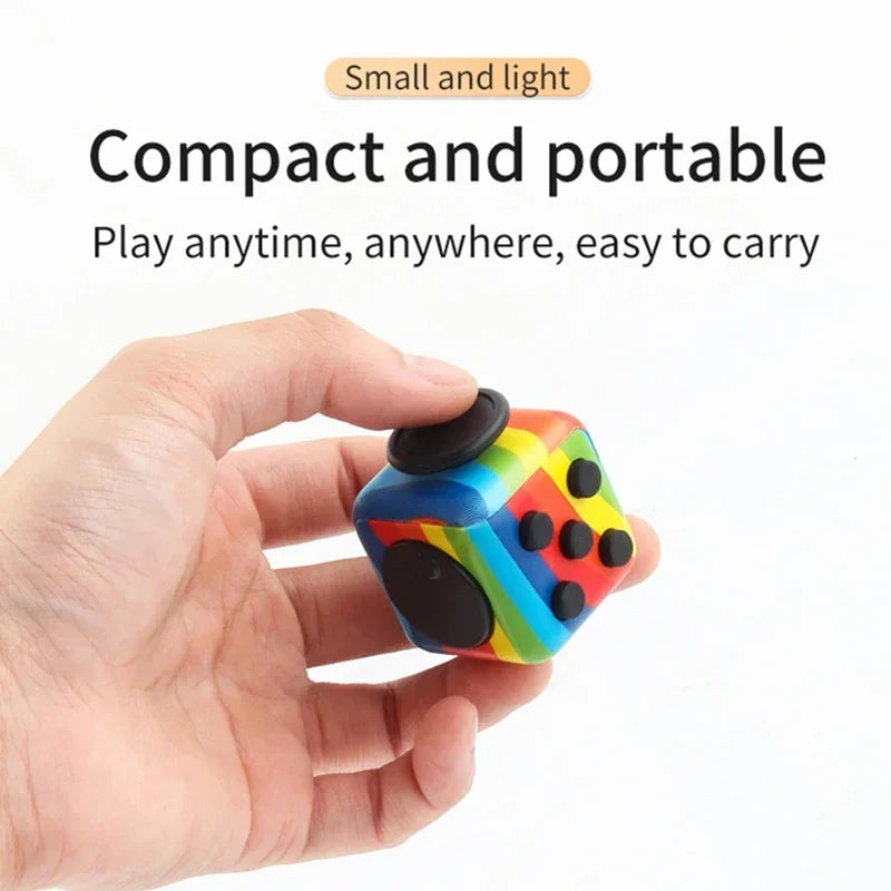 Juguete de descompresión para niños y adultos, cubos antiestrés infinitos, juguetes antiestrés, juegos antiestrés para adultos, 2 uds.
