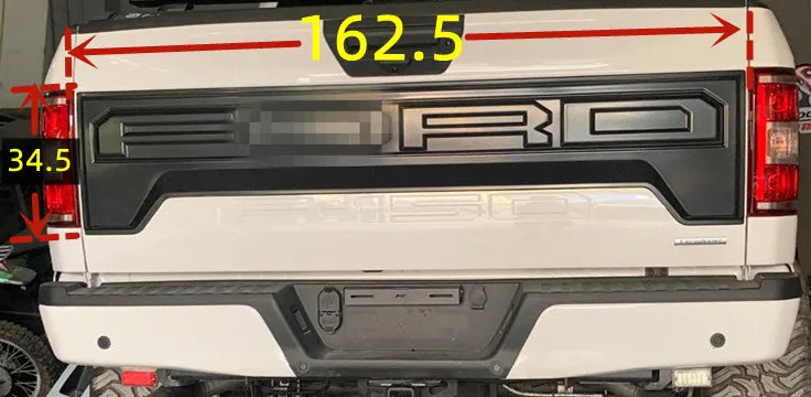 Kit de cubierta protectora de serpentina para carrocería, moldura de puerta ABS lateral de coche, embellecedor apto para Ford F150 2015-2022