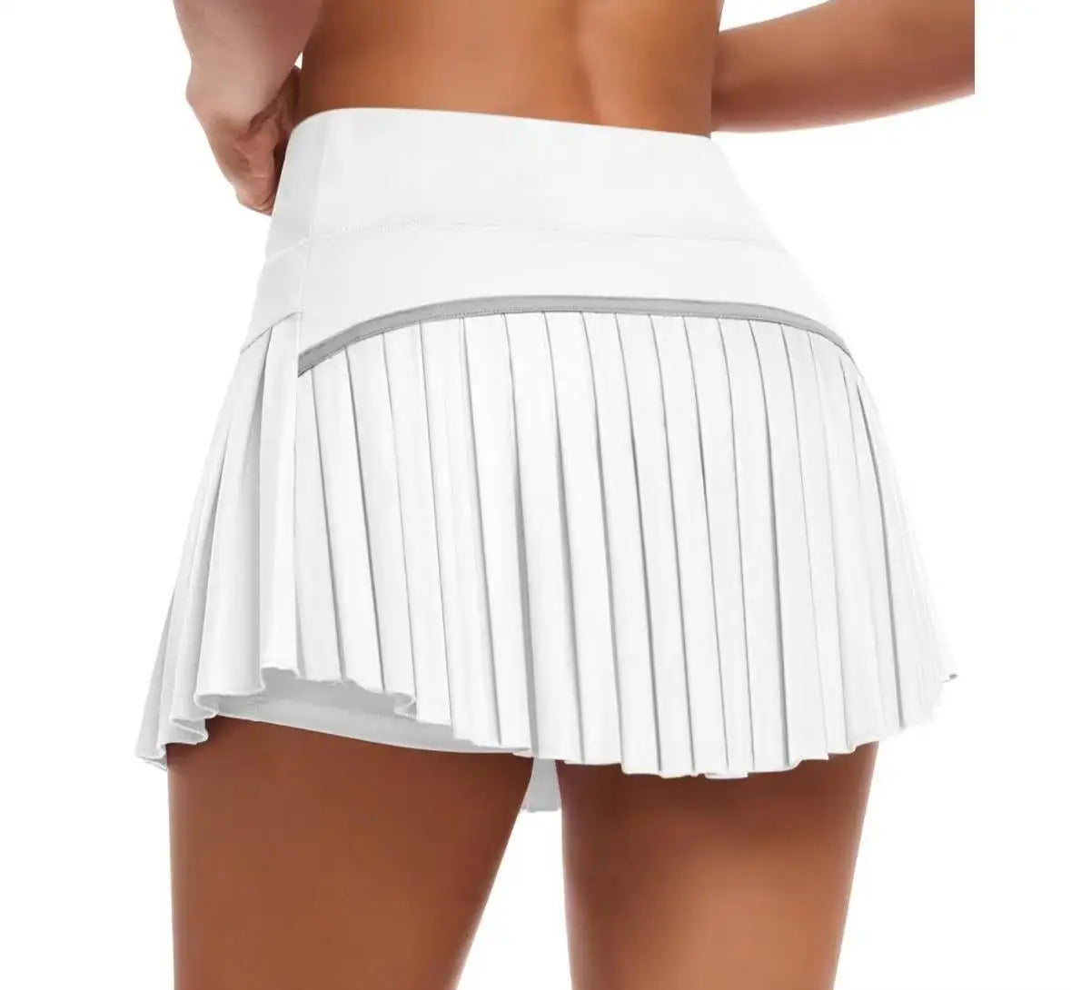 Faldas de tenis gimnasio Golf correr faldas pantalón plisadas de talla grande coloridas mujeres S-XXL deportes Fitness faldas pantalón de cintura alta con bolsillo
