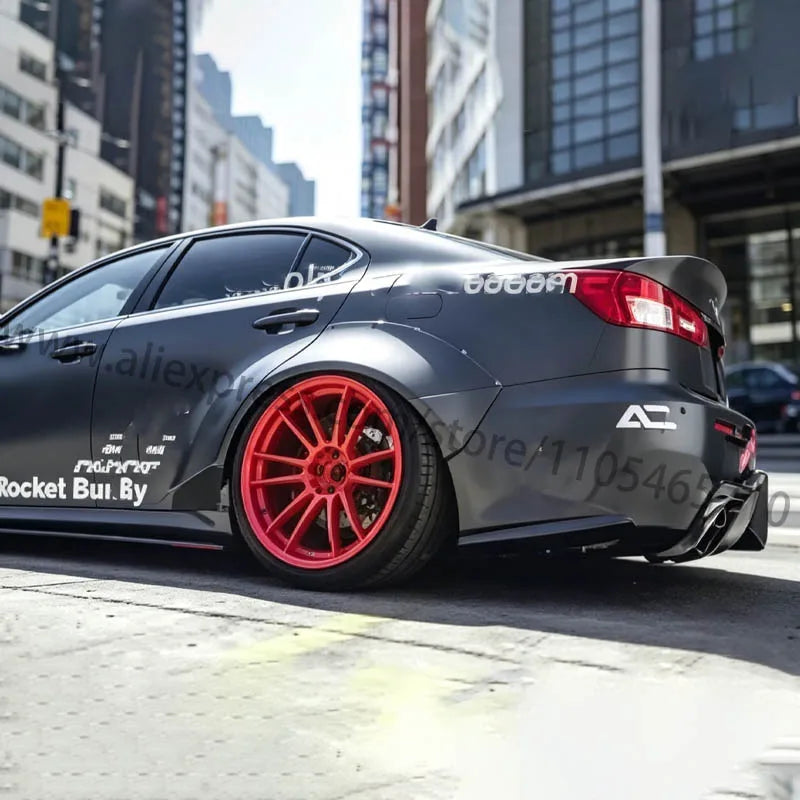 Para Lexus IS250, IS300, 2006-2012, Pasos de Rueda, Guardabarros Anchos IS300 y Kit de Carrocería. Desarrollo e Investigación, y Producción Independientes de Fábrica.