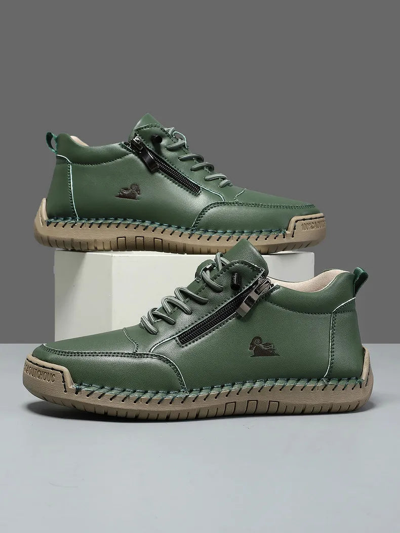 Nuevo 2025 zapatos deportivos para mujer, senderismo al aire libre, fondo plano, transpirables, cómodos, informales, zapatos de conducción, zapatillas de deporte transpirables a la moda