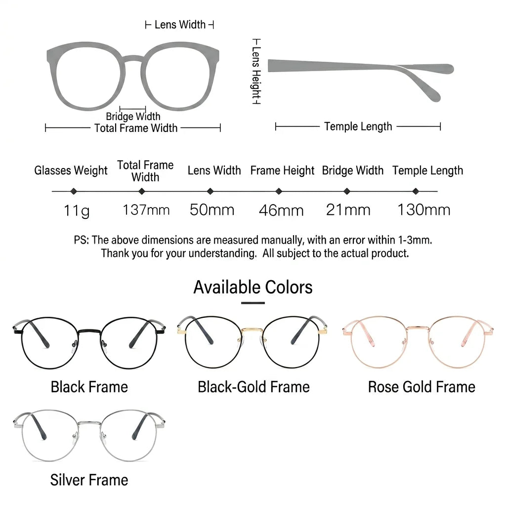 Gafas Fotocromáticas con Bloqueo de Luz Azul para Mujer y Hombre, Gafas de Computadora Redondas Retro, Gafas Antideslumbrantes Camaleón, Montura Óptica