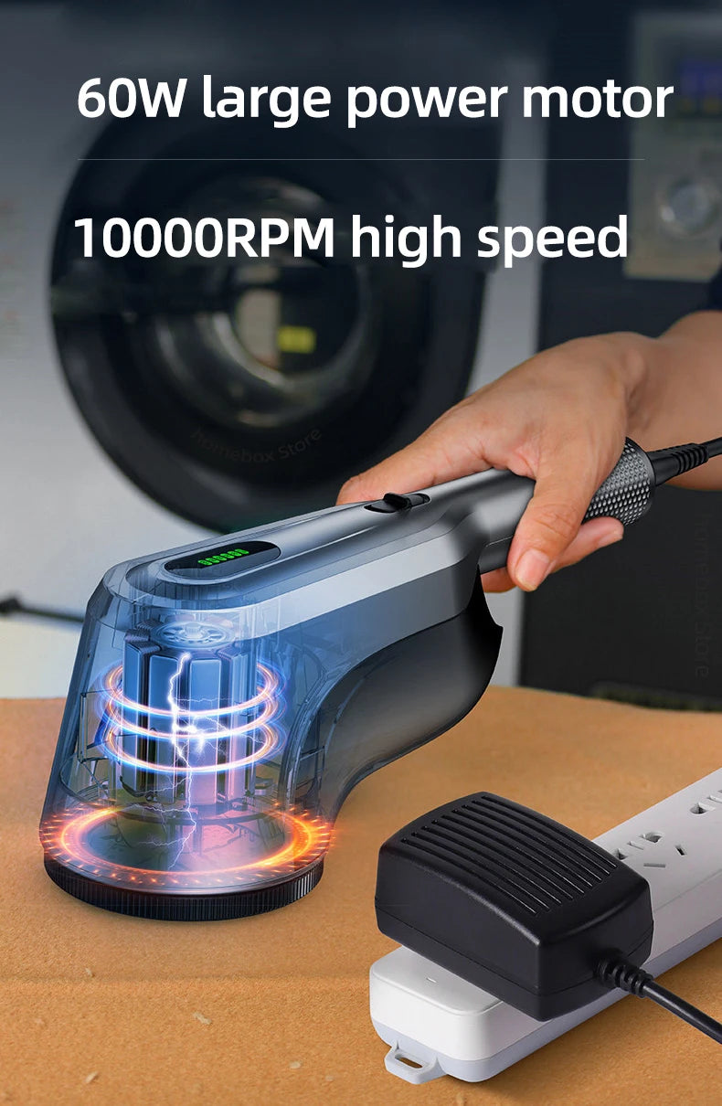 Máquina removedora de pelusas comercial de 60W, cortadora profesional de bolas de pelo, eliminador de pelusas eléctrico, limpiadores en seco, bola de afeitar