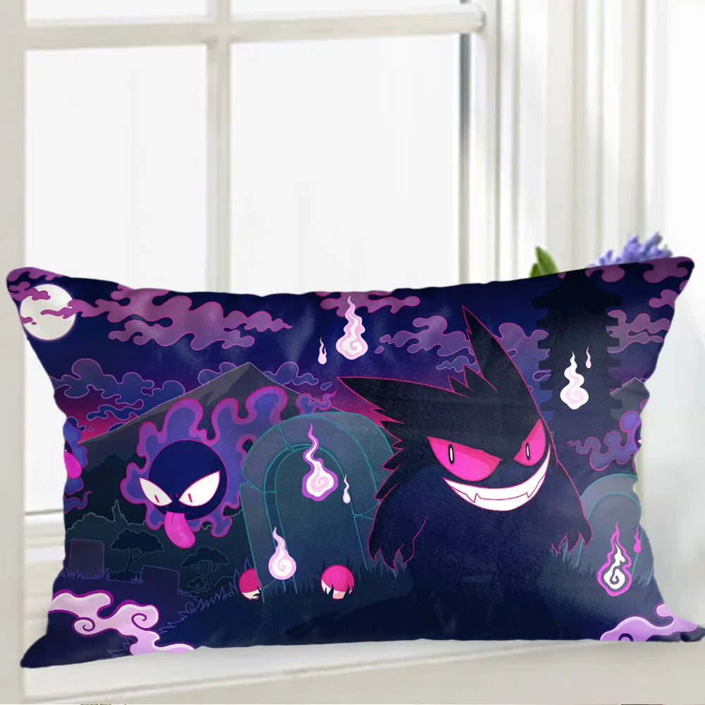 Fundas de almohada decorativas Kawaii g-gengars, fundas de almohada navideñas, fundas de almohada para dormir, decoración del hogar y sala de estar