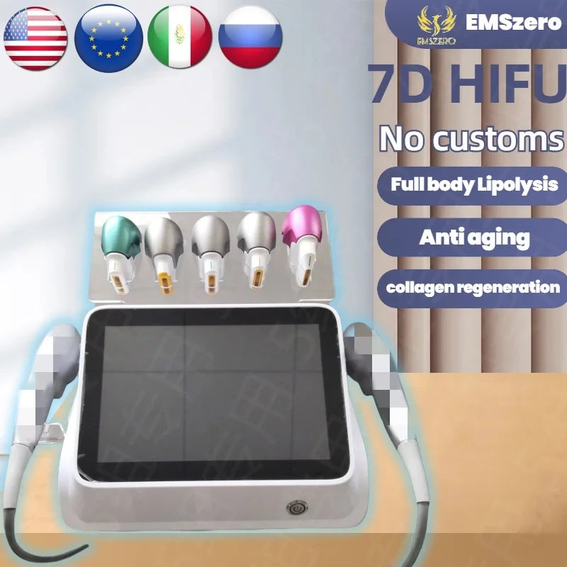 Máquina profesional de SPA de belleza 7D, estiramiento corporal, quema grasa, reafirmante de la piel, adelgazamiento, esculpir el cuerpo, caliente