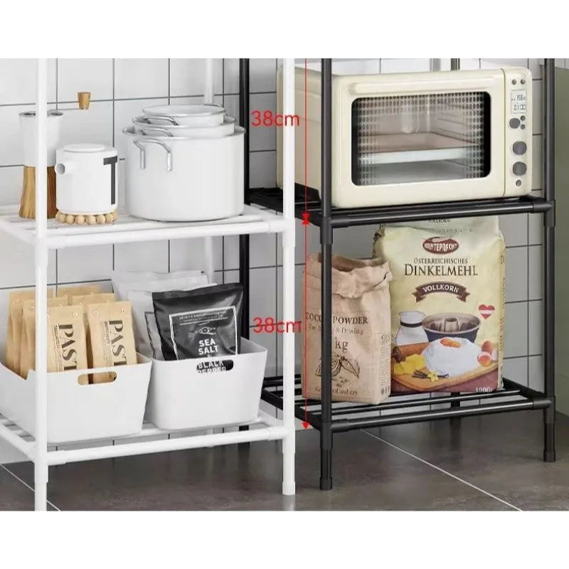 Unidad de almacenamiento y estantería portátil para el hogar, adecuada para cocina, dormitorio y uso multipropósito, con ruedas.