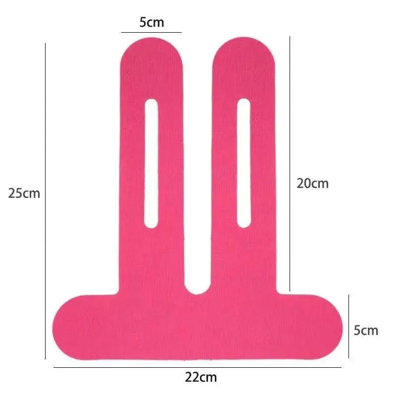 Cinta de kinesiología, atlética y elástica, transpirable, para rodillas, impermeable, proporciona soporte y estabilidad para correr, 1/5 Uds.