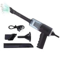 Aspiradora de mano para coche con filtro, súper succión, depósito de polvo de 0,3 L, ruido de 45 dB, adecuada para el hogar, la oficina, limpieza de pelo de mascotas, aspiradora de coche, limpieza de alfombras