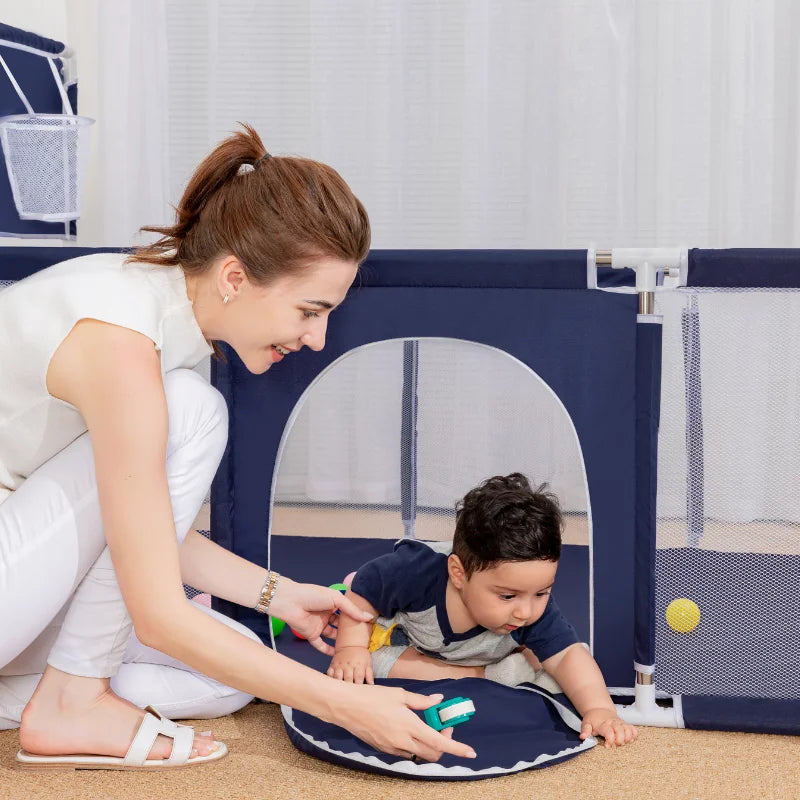 Parque infantil para bebés, recién llegado, parque infantil para bebés de 6 meses a 6 años, parque infantil para niños, valla de seguridad interior para bebés