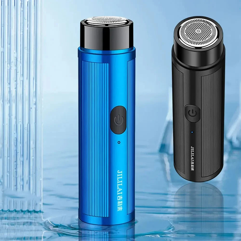 Mini Afeitadora Eléctrica Portátil Recargable, Depiladora, Máquina de Afeitar para Mujeres y Hombres, Mini Afeitadora para Auto, Herramientas de Afeitado Eléctrico