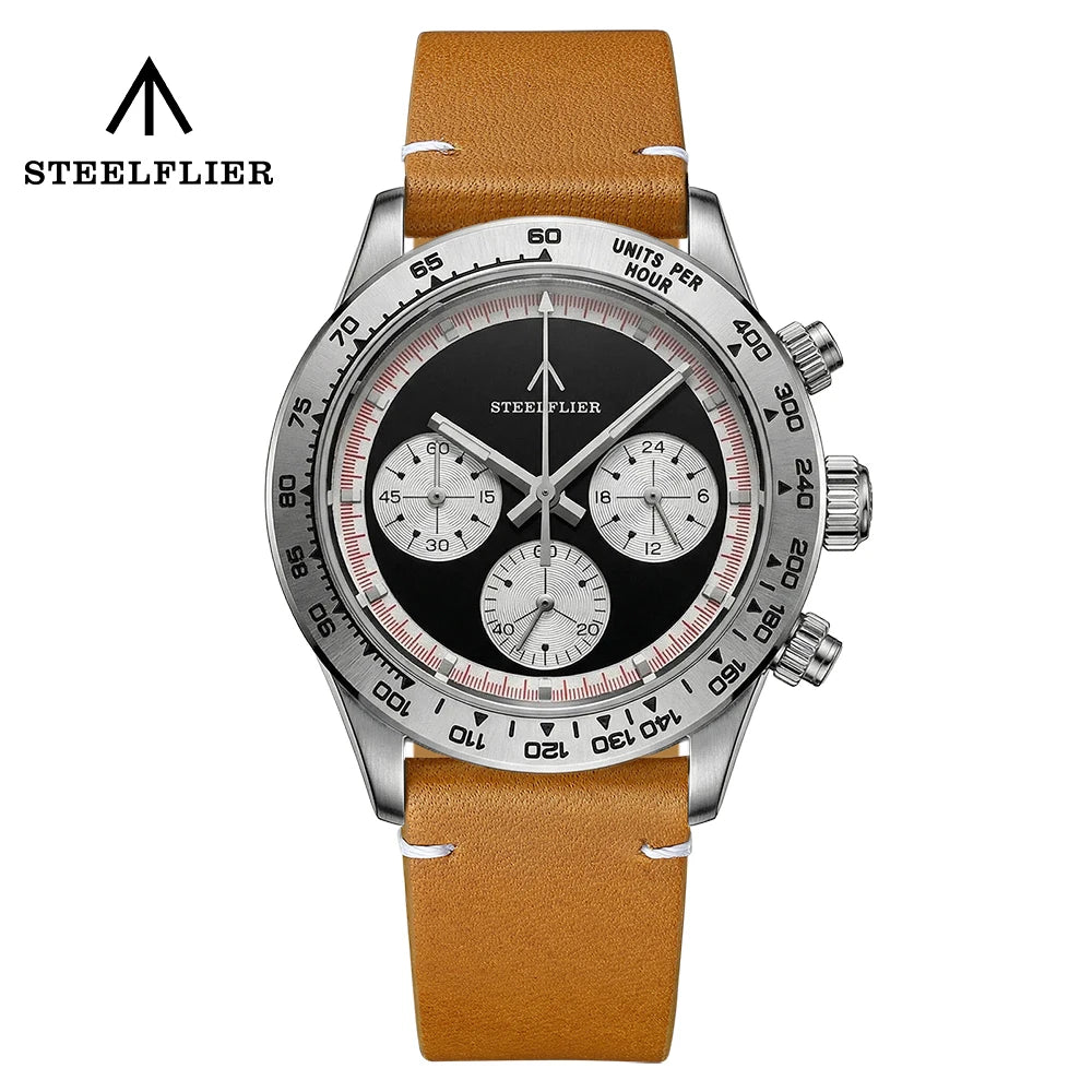 Reloj de Cuarzo de Lujo para Hombre SF733 STEELFLIER, Movimiento Silencioso VK63, Superluminoso, Resistente al Agua 200M, Reloj de Buceo, Nuevo Lanzamiento Oficial