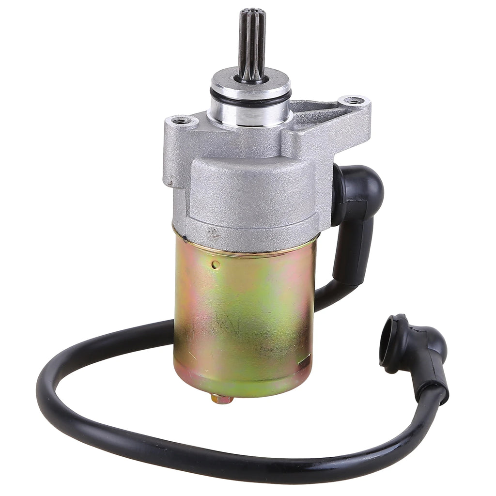 Accesorios de motor de arranque de coche de acero de aleación compatibles con Motor de arranque Yamaha Crypton T110