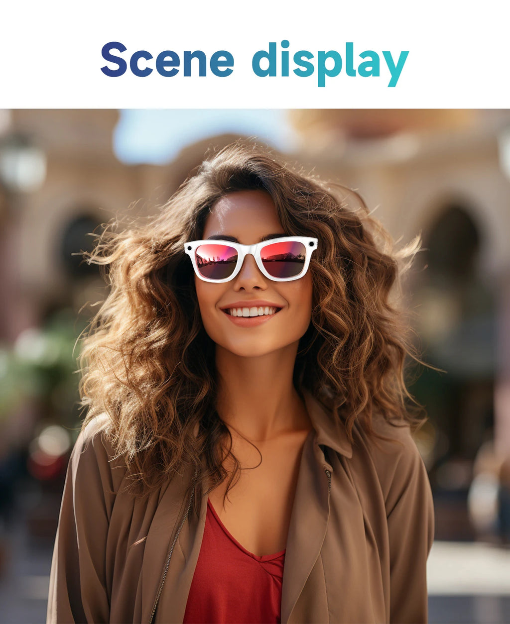 Gafas Inteligentes 2026 Nueva Versión con Cámara, Grabación de Video, Reconocimiento de Fotos por IA, Llamadas Bluetooth, Traducción de Voz, Gafas de Sol para Hombre