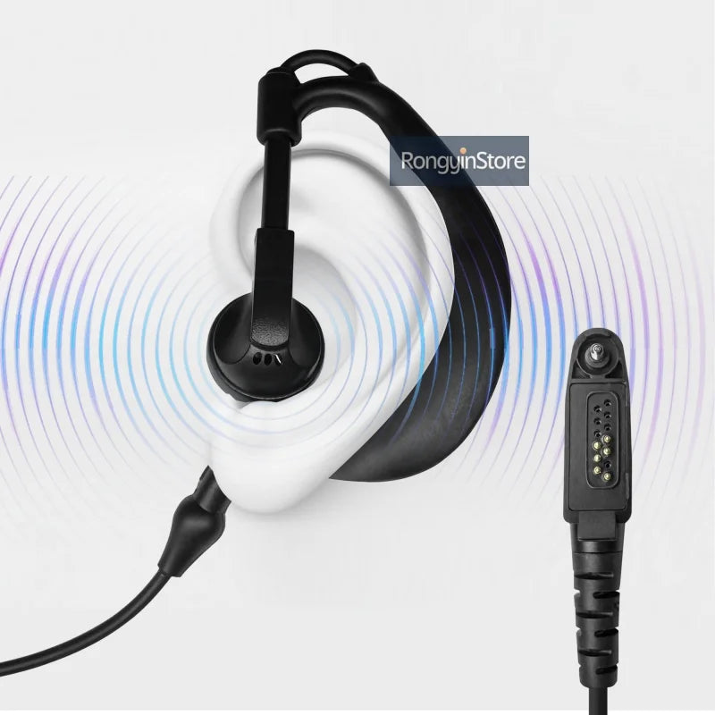 RT-880 auriculares para GP328 Plus GP388 Radtel RT-880G Iradio UV-98 plus PTT UV-99 auricular Radio bidireccional Walkie Talkie micrófono