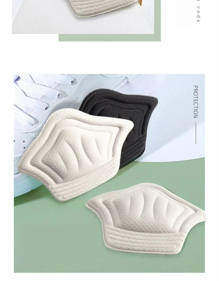 Plantillas de talón para pies, almohadillas de talón para zapatos deportivos, tamaño ajustable, antideslizante, Protector de talón, pegatina trasera, 2/6/10 Uds.